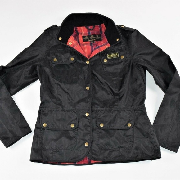 Barbour Jackets & Blazers - Barbour Womens Vintage International Black Field